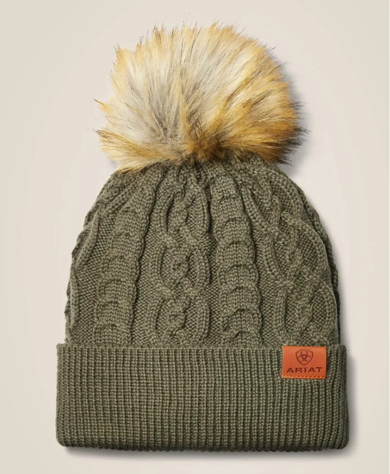 Ariat Womens Norfolk Beanie Earth Heather